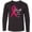 AB-Black, variant on Inktastic Faith over Fear Breast Cancer Awareness with Pink Ribbon Long Sleeve Youth T-Shirt