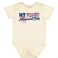 thumbnail image 3 of Inktastic My First Memorial Day with Fireworks Boys or Girls Baby Bodysuit, 3 of 5