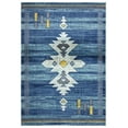 thumbnail image 2 of Abani Porto Collection Area Rug Mid Century Modern Bedroom Living Room Decor Floor Rug 5 x 8 Blue, 2 of 5