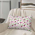 thumbnail image 5 of Honeii Tulips Flowers Decorative Throw Pillow Case - Elevate Your Couch, Sofa, or Bed with Stylish Home Decor, Perfect Gift Idea-14"x20", 5 of 6