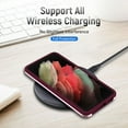 thumbnail image 3 of Slim Hybrid 2-In-1 Hard PC Soft TPU Shockproof Cover Protective Case for Samsung Galaxy S21 FE, 3 of 7