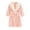 Pink, variant on Bixock Unisex Toddler Robe for Girls Boys Hooded Robe Kids Fleece Bathrobe Children Loungewear Notched Collar Long Sleeve Pocket Wrap Belt Absorbent Outfit for 3 To 10 Years Fall Winter Sleepwear