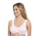 thumbnail image 3 of Carole Martin Full-Freedom Comfort Bra Wireless Front Closure Style 7218 Set of 3-Pink 34, 3 of 11