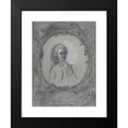 thumbnail image 2 of Bartolommeo Nazari 15x18 Black Modern Framed Museum Art Print Titled - Portrait of a Man Wearing a Wig (1699-1758), 2 of 5