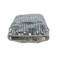 thumbnail image 3 of CTM  Mesh Cigarette Case with Lighter Pocket and Kiss Lock Closure (Women), 3 of 3