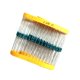 thumbnail image 1 of 100 piezas 1 / 4W 0.25W 220Ohm Kit de resistencias de resistencia de membranas de metal, 1 of 7