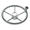 thumbnail image 1 of Schmitt & Ongaro Marine 1731321FGK Roue de Destroyer avec Bouton 13.5 5-Rayons 170 Accessoires de Navigation Marine RV, 1 of 3