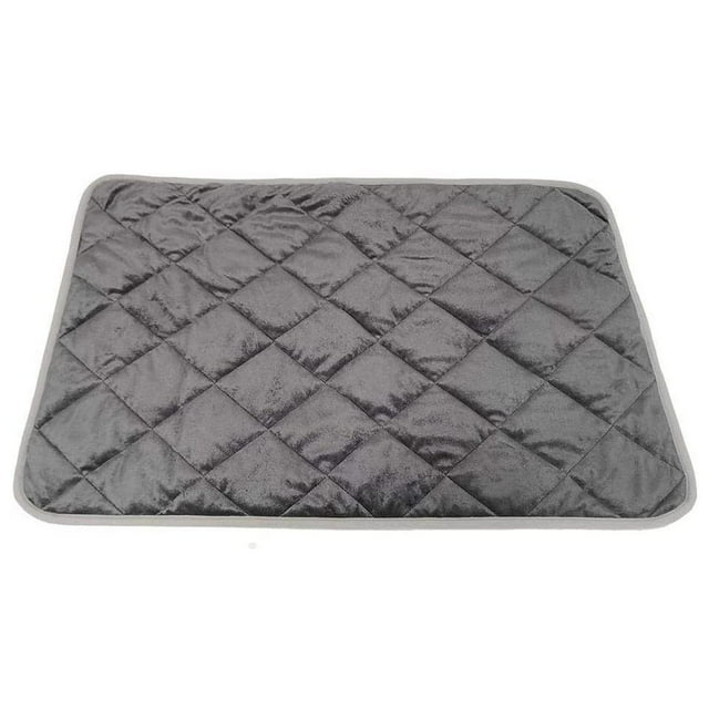 Xihbxyly Cama Autocalentable para Mascotas, Aislamiento de 5 Capas, Funda de Franela Suave y Extraíble, Sin Cables Ni Pilas, Cálida y Confortable para Gatos, Perros y Conejos, Cuidado Invernal, Tamañ