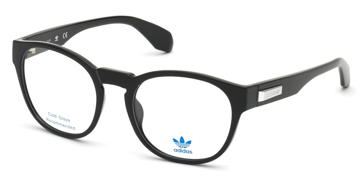 Adidas OR5006 Full Round Shiny Black Eyeglasses - Walmart.com
