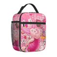 thumbnail image 2 of Winnie Bear P-ooh Reusable Lunch Bags Portable Insulated Lunch Box Tote Bag Cooler Office Picnic, 2 of 9