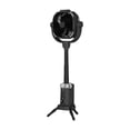 thumbnail image 4 of Ventilador de Camping recargable de 10M, ventilador de techo con Control remoto, ventilador de escritorio con cabezal giratorio Negro, 4 of 8