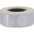 thumbnail image 2 of Silver Circle Dot Stickers | 0.75" Inch Round | 500 Pack, 2 of 2
