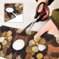 thumbnail image 6 of Yayeee Faucet Mat for Kitchen Sink 14.7" Diatomite Long Splash Guard Pad, Gold Flower, 6 of 7
