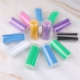 thumbnail image 4 of 100 Pcs/Pack Disposable Micro Brush Microbrush Applicators Eyelash Extensions Remove False Eyelashes Pro Cotton Swa- (Color: LP), 4 of 5