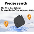 thumbnail image 3 of 𝐢𝐓𝐚𝐠𝐏𝐫𝐨, 𝐢𝐓𝐚𝐠𝐏𝐫𝐨 Pets, Keys, Backpack, Suitcase GPS Tracker. with 𝐀𝐩𝐩𝐥𝐞 Find My (iOS Only, Not for Android), Replaceable Battery (Black 4pcs), 3 of 8