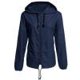 thumbnail image 1 of 2025 Chubasquero para mujer, chaqueta impermeable con capucha, poncho para lluvia para exteriores, chubasquero de talla grande para mujer, chaqueta impermeable ligera,, 1 of 5