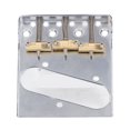 thumbnail image 1 of Guitar Telecaster Bridge, Solid Telecaster Guitar 3 Saddle Bridge  For Electric Guitar, 1 of 8