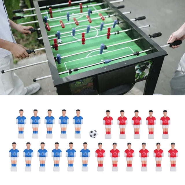 Mesa de Fútbol de Mesa, Reemplazo de los Hombres de Futbolín Realista Para Accesorios