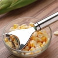 thumbnail image 1 of Corn Peeler Stainless Steel Planing Corn Cutter for Kitchen Gadgets Durable Manual Tool for Fast Clean Kernel Removal Easy Grip and High Efficiency, 1 of 6