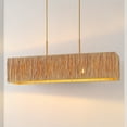 thumbnail image 4 of SAFAVIEH Amangiri 5-Light Natural Paper Pendant Light with Natural Paper Shade, 4 of 8