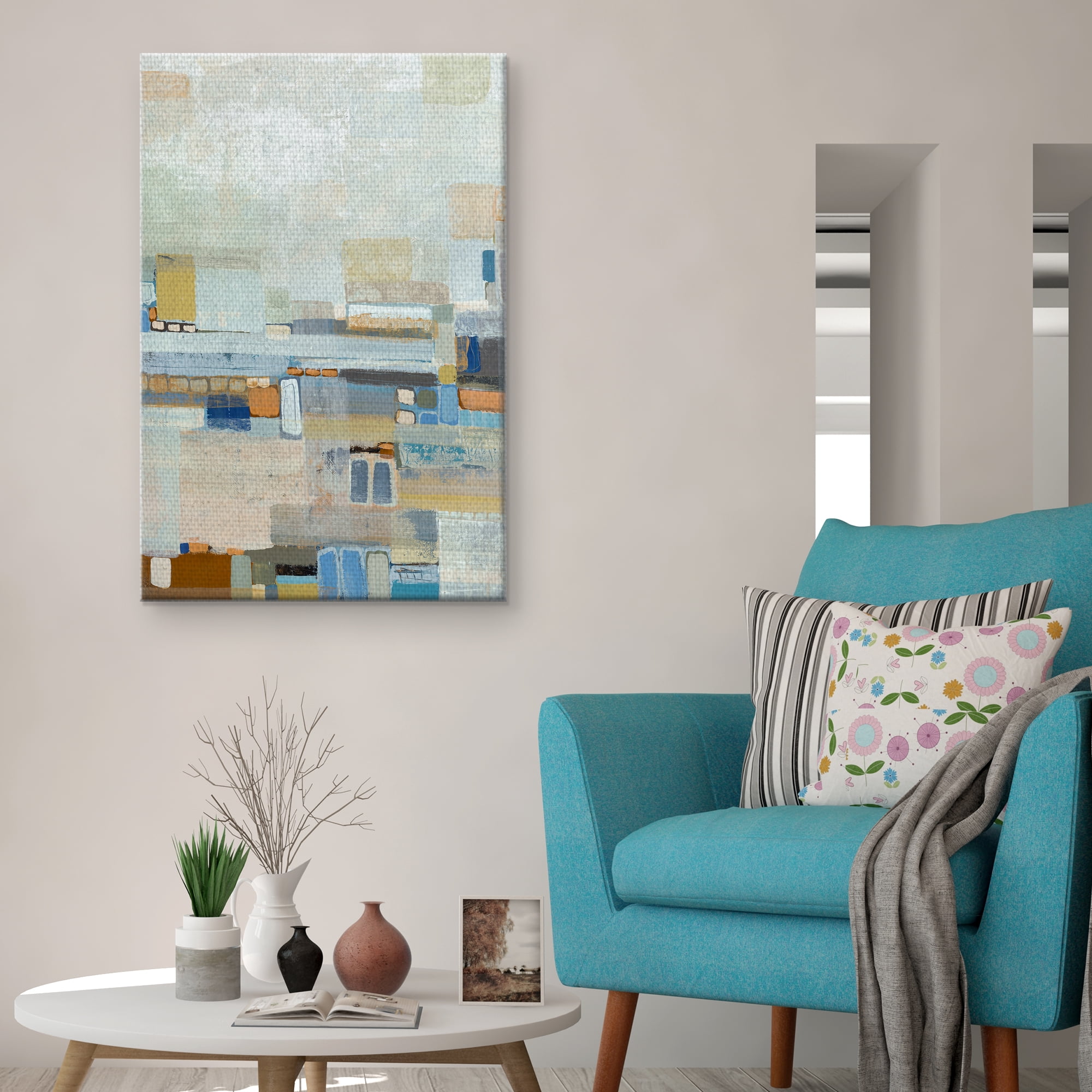 Fine Art Canvas Cube View #2 Abstract by Kyle Goderwis Canvas Art Print