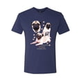 thumbnail image 2 of If It's Not a Pug It's Just a Dog Gift | Mens Dog Lover Premium Tri Blend T-Shirt, Vintage Navy, Large, 2 of 3