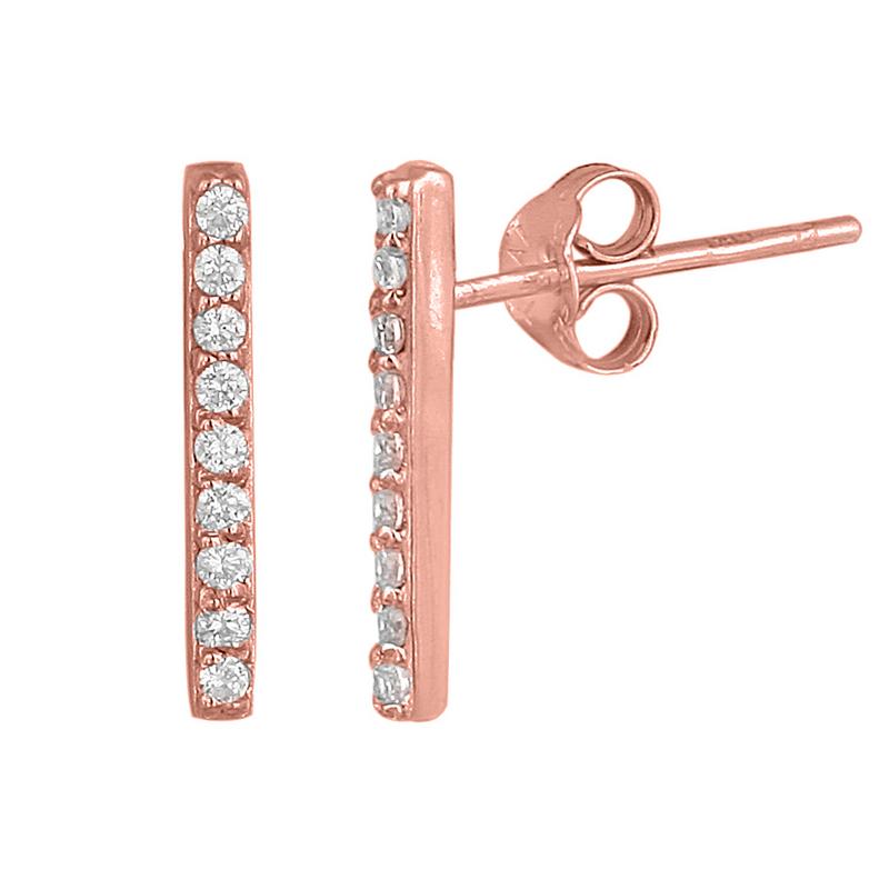 Heart and Star Stud Earrings PAVOI 14K Gold Plated Dainty Mini Bar Heart and Star Stud Earrings PAVOI 14K Gold Plated Dainty Mini Bar