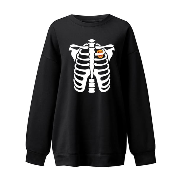 Moda mujer estampado cuello redondo pulóver Tops manga larga cómoda blusa sudadera Fridja fjkfkj6029