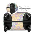 thumbnail image 4 of PAYOHTO Highly Elastic Spandex Suitcase Cover Luggage Cover Large Fits 25 to 28 Inch Leopard Print Gradient Background, 4 of 8