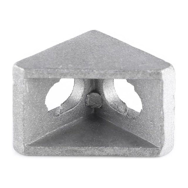 Support d'Angle en Forme de L en Alliage d'Aluminium 20x20mm 10 Pcs Support d'Angle pour Meubles