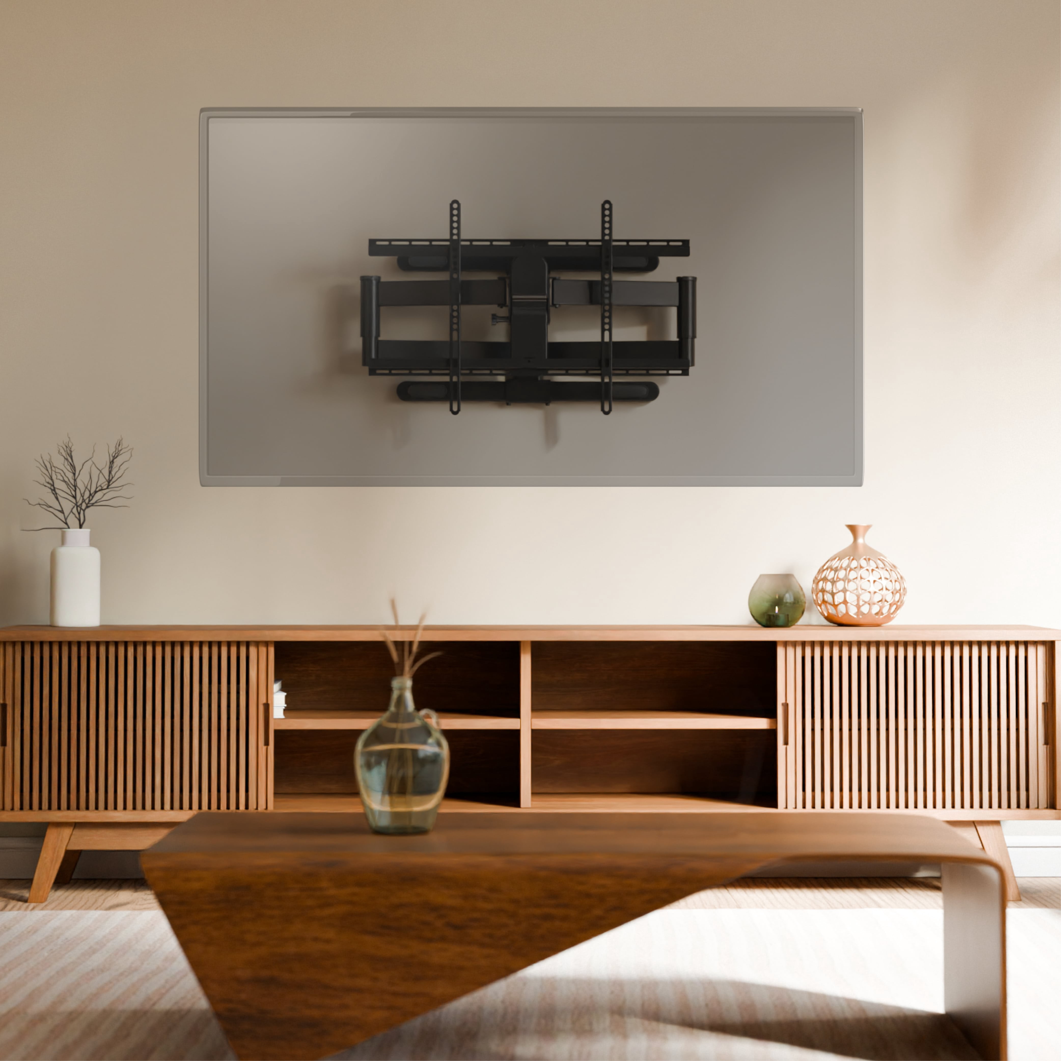 SANUS VuePoint Full-Motion TV Mount for TVs 42"-85" up to 120 lbs