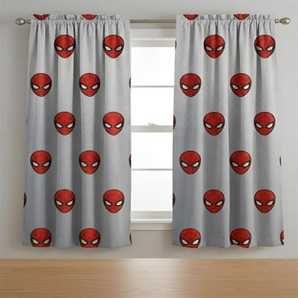 Spider-Man Window Panels, Set of 2 , Gray