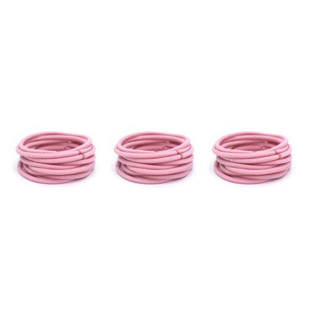 Qarigey 10 Uds bandas para el cabello estilo Simple de alta elasticidad coleta protectora sin costuras para niñas y niños accesorios de Type1 NO1