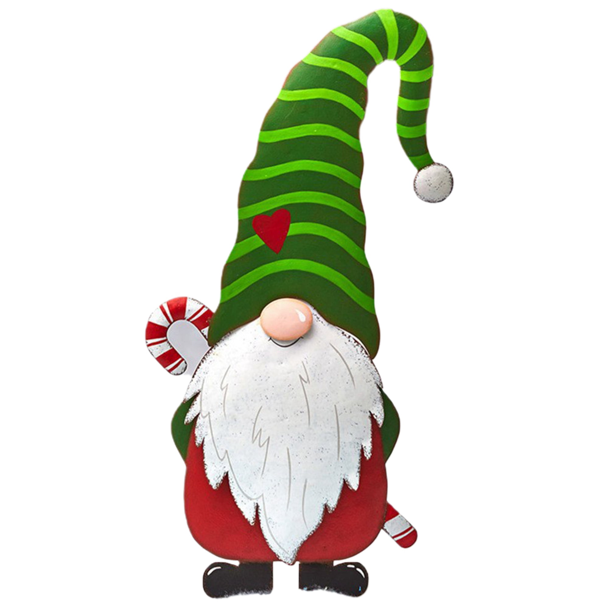 One Opening Christmas Santa Claus Garden Stake D cor Metal Christmas one-opening-christmas-santa-claus-garden-stake-d-cor-metal-christmas