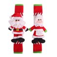 thumbnail image 4 of PENIKOKO 2Pcs Festive Rectangular Cloth Handle Cover for Refrigerator and Microwave Christmas Holiday Decor, 4 of 6
