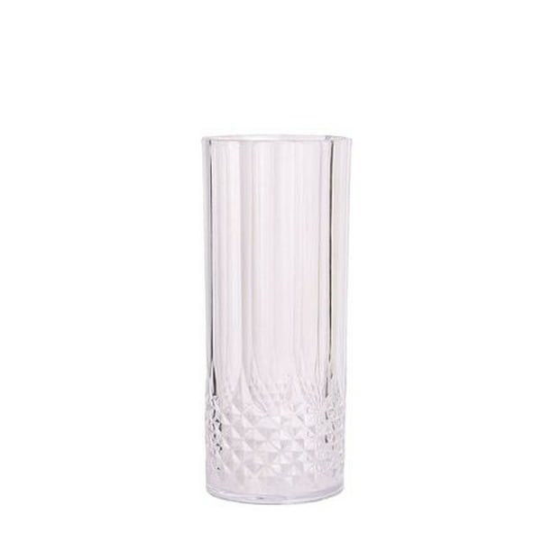 Crystal Like 16oz. Plastic Highball Glasses, 4ct.