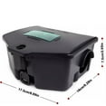 thumbnail image 5 of RatKil Rat Bait Box - Large Rat & Mouse Bait Station For Poison Grain UK A8J7, 5 of 8