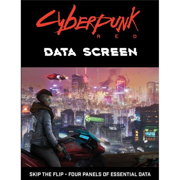 R. Talsorian Jeux RTGCR3011 Cyberpunk Rouge Données Écran Rôle Jeu de Jeu