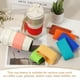 thumbnail image 5 of Uxcell 4Pack Fundas para Tazas de Café, Funda Protectora de Silicona Reutilizable Resistente al Calor, Cubierta Antideslizante para Tazas de Café, Vasos, Botellas de Agua y Botas, Clara, 5 of 6