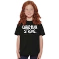 thumbnail image 4 of Christian Strong Religious Faith Crewneck T Shirts Boy Girl Teen Brisco Brands X, 4 of 6