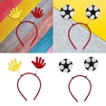 thumbnail image 1 of Aro de pelo BLESIY diadema de fútbol para fiesta suministros de fiesta, 1 of 8