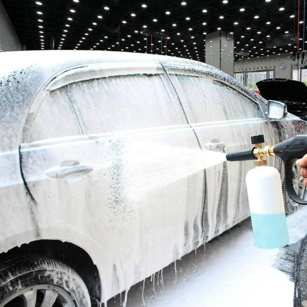 Pulverizador de lavado de agua de pulso de aire de cobre de plástico de botella de espuma a presión Ndcxsfigh Accesorios para autos y motos