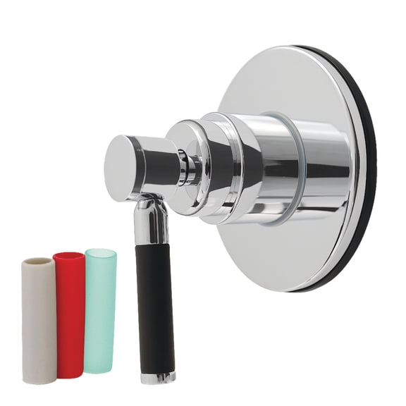 Kingston Brass KS4031DKL Kaiser Single-Handle Six-Way Diverter Valve with Round Trim Kit in Polished Chrome