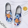 thumbnail image 2 of New Doraemon Slip-ons Loafers Shoes For Women Ladies Fashion Casual Sneakers Comfortable Flats Walking Shoes Blue, 2 of 11