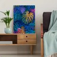 thumbnail image 5 of Monstera Leaf Canvas Print, Decor for Living Room, Office, Hotel, Bathroom, Hallway, 5 of 8