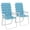Blue 072, variant on Foldable Outdoor Chaise Lounge Chair, 5-Level Reclining Camping Tanning Chair with Strong OxFabric for Beach, Yard, Patio, Pool, Beige