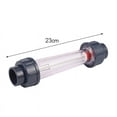 thumbnail image 4 of 5X Lzs-25 Medidor de Flujo Tipo de Tubo de Plástico 300-3000L/H Rotámetro del Agua Caudalímetro Líquido Herramientas de Medición para Luz Química, 4 of 9