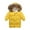 Yellow, variant on Esaierr Girls Boys Solid Colors Hooded Tops Cotton Coat for Baby Kids Sweater Neck down Cotton Jacket1-10Y Mid-Length Winter Cotton Outerwear with Pocket Cotton Jacket
