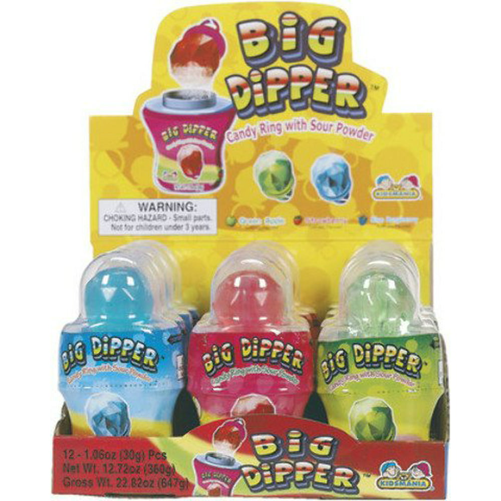 Big Dipper Candy Ring [12 Pieces] * Big Dipper Candy Ring With Sour ...