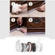 thumbnail image 4 of Yuarrent 1 Uds tira de sellado autoadhesiva 5M burlete de silicona para puerta y ventana burlete a prueba de polvo Juegos de accesorios de baño Negro 25 mm, 4 of 6